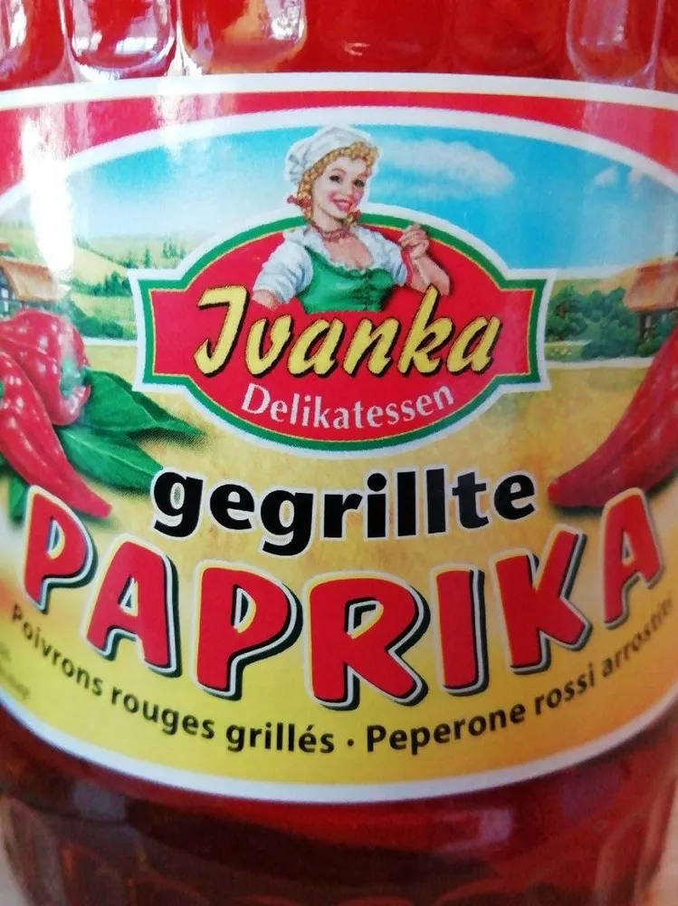 Gegrillte Paprika