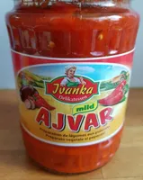 Milde Ajvar Paprikapaste Im 580ml Glas Von Ivanka