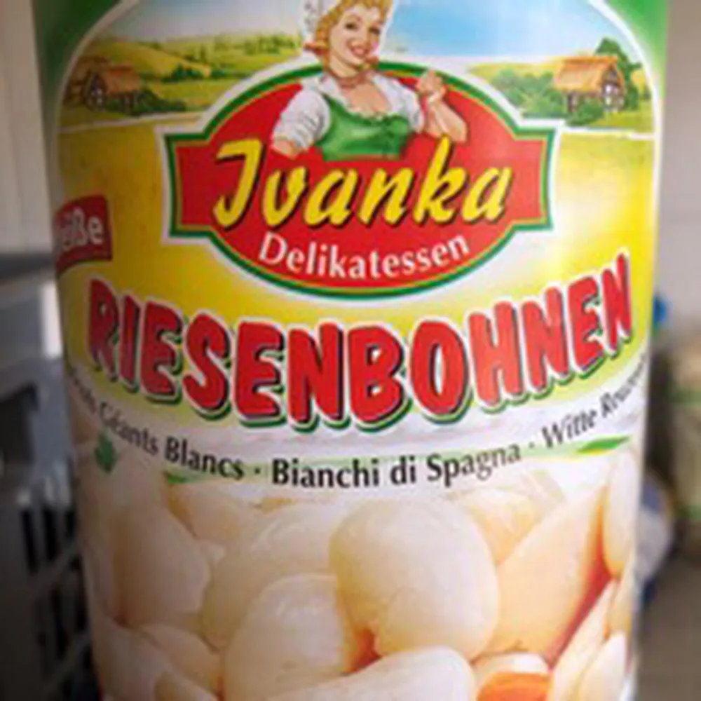 weiße Riesenbohnen