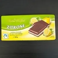 Zitronenschokolade