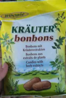 Bonbons aux extraits de plants