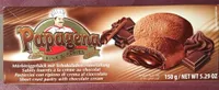 Papagena biscuits de pâte brisée fourrés de crème au chocolat