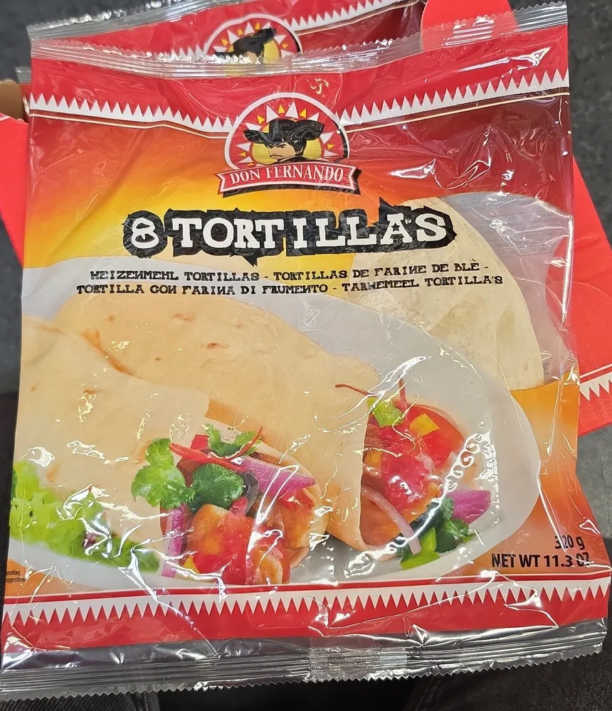 Wheat Flour Tortillas 320G (8X20CM)
