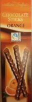 Chocolate Sticks ORANGE 75g Maître Truffout