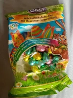 Milchschokolade-Eier mit Haselnusscremefüllung