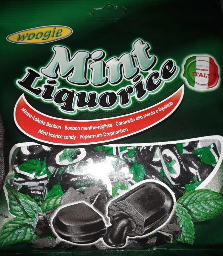Bonbons Mint Lakritze 250g Beutel Woogie