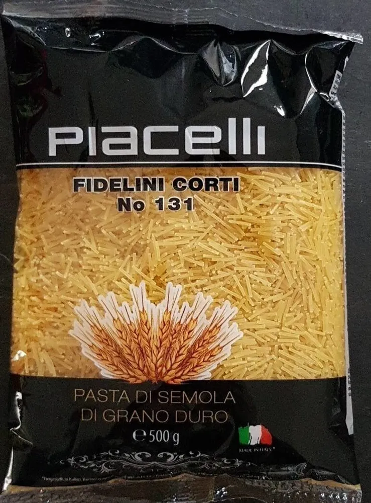 Nudeln "fidelini Corti No 131" 500g Beutel Piacelli