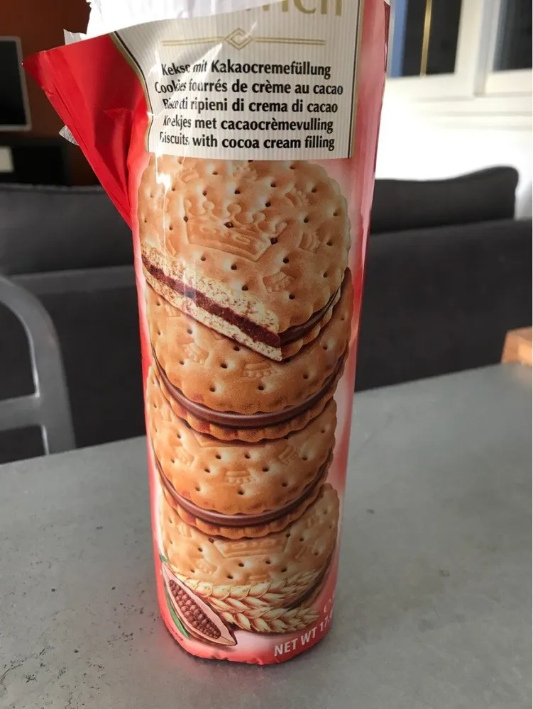 Cookies fourrés de crème au cacao - Mega Sandwich