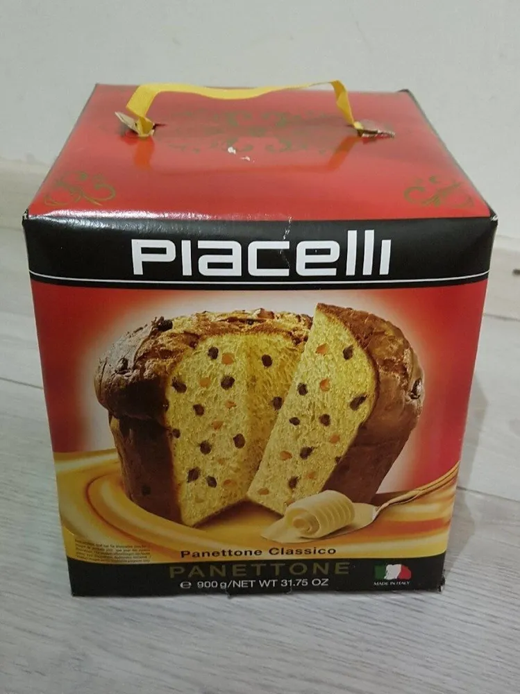 Hefekuchen "panettone Classic" 900g Packung Piacelli