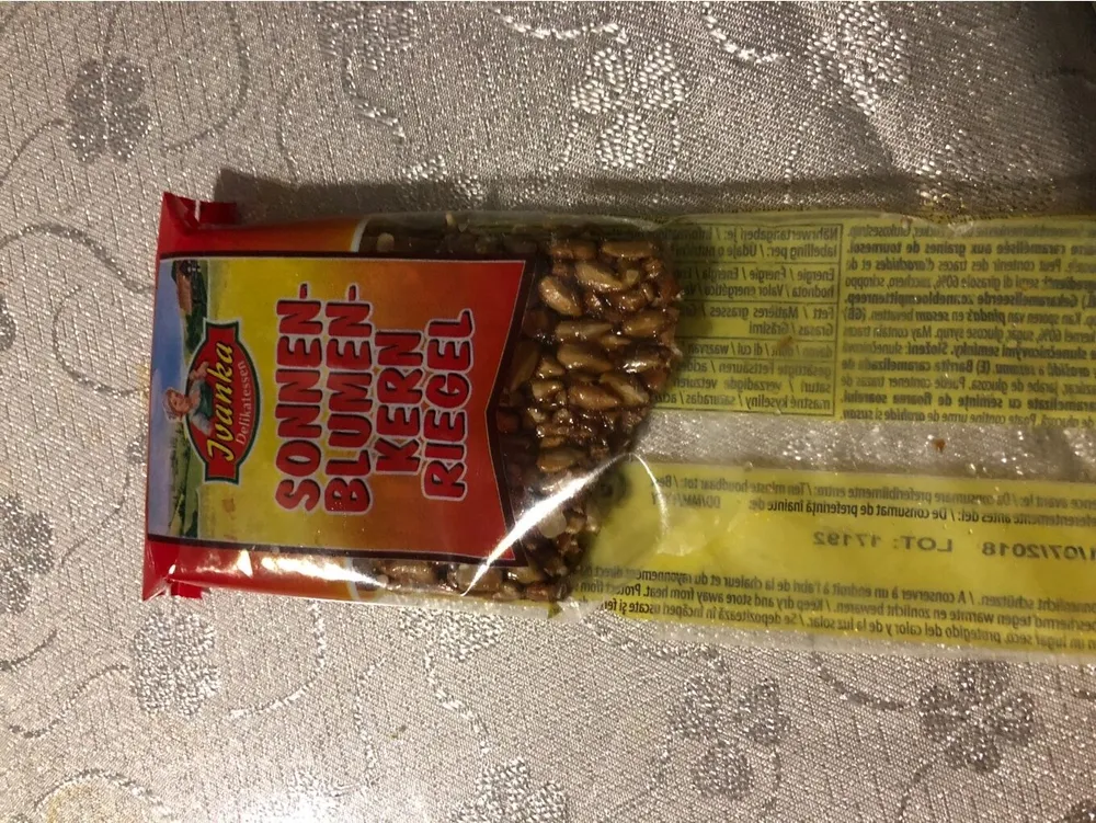Caramel Sonnenblumenkerneriegel Von Ivanka In Der 60g Packung
