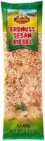 Caramel Sesam & Erdnussriegel Von Ivanka In Der 60g Packung