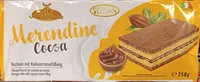 Kuchenschnitten mit Kakaocreme
