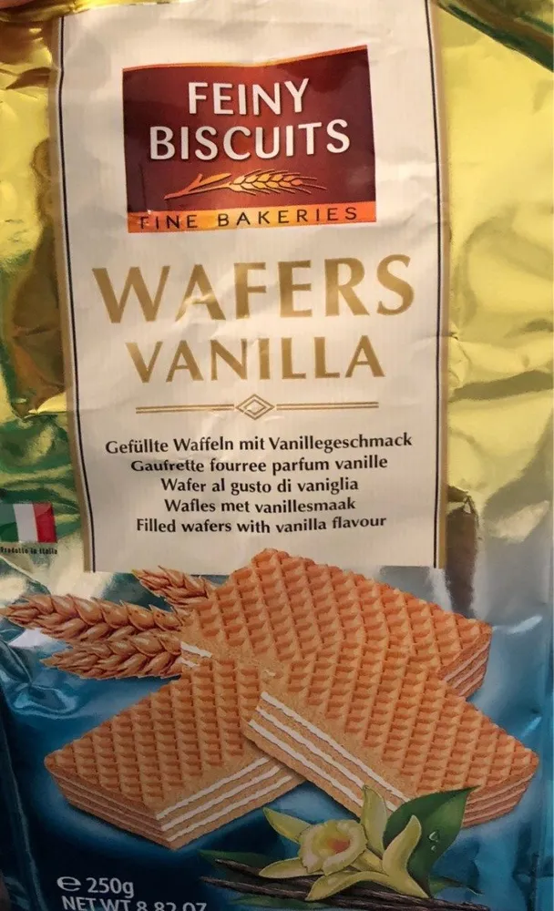 Vanille Waffeln Im 250g Beutel Von Feiny Biscuits