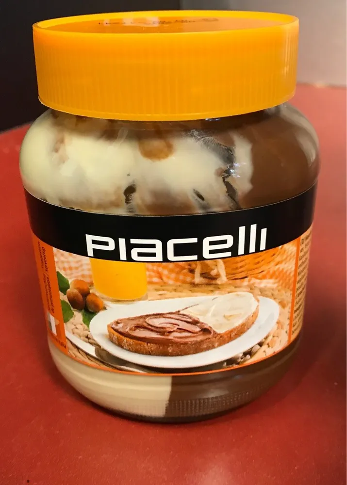 Haselnuss-nougat-creme Duo 400g Glas Piacelli
