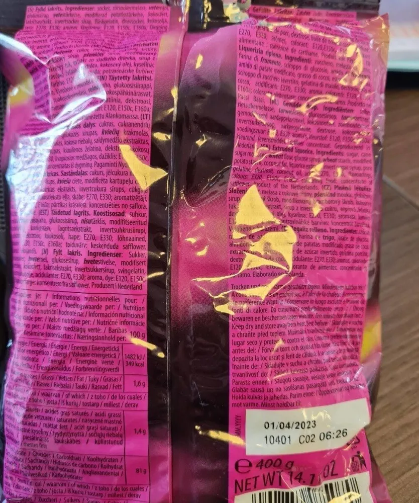 Lakritz Rockies 400g Packung Woogie
