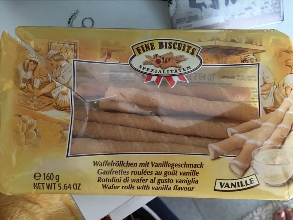 Fine biscuits vanille