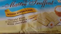 White Chocolate 100g Bar Maître Truffout