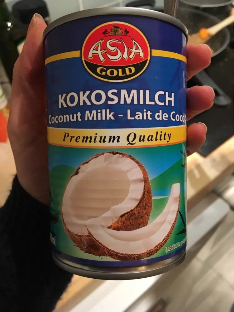 Kokosnussmilch 400ml Dose Asia Gold lait de coco