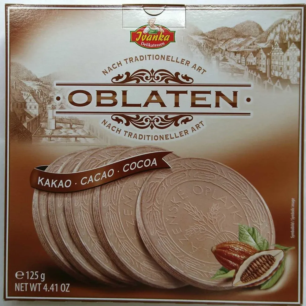 Oblaten nach Karlsbader Art Kakao