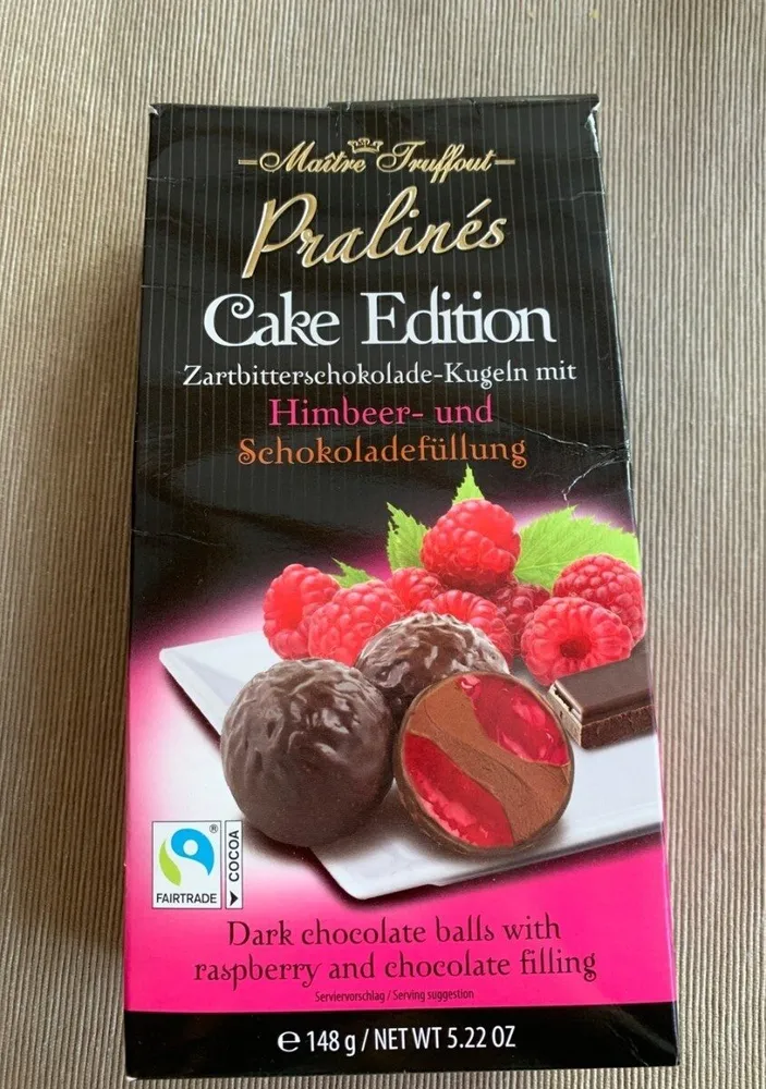 Pralinés cake edition framboise et chocolat