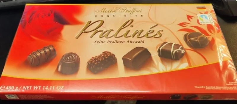 Pralinés Feine Pralinen-Auswahl