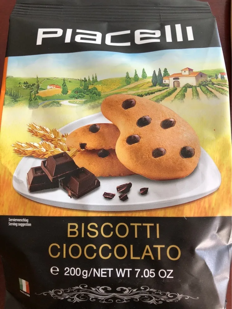 Piacelli Koek Biscotti Cioccolata