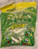Saure Ringe mit Apfel Geschmack