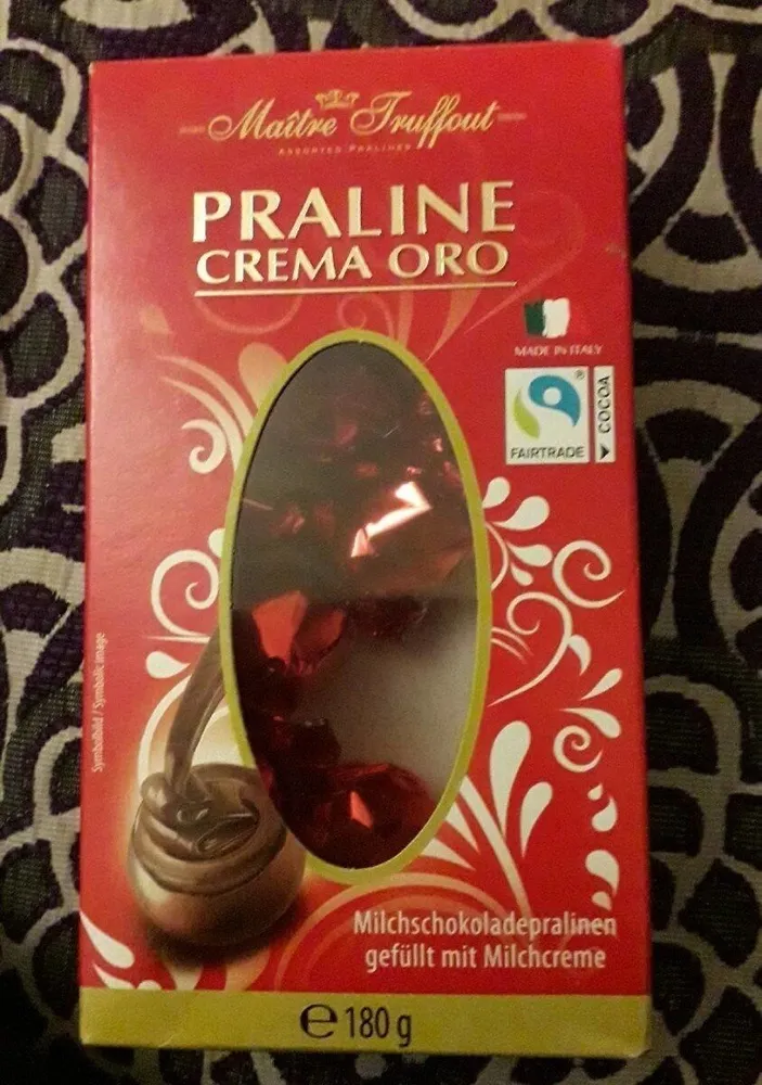 Praline crema oro