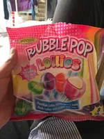 Bubble pop lollies