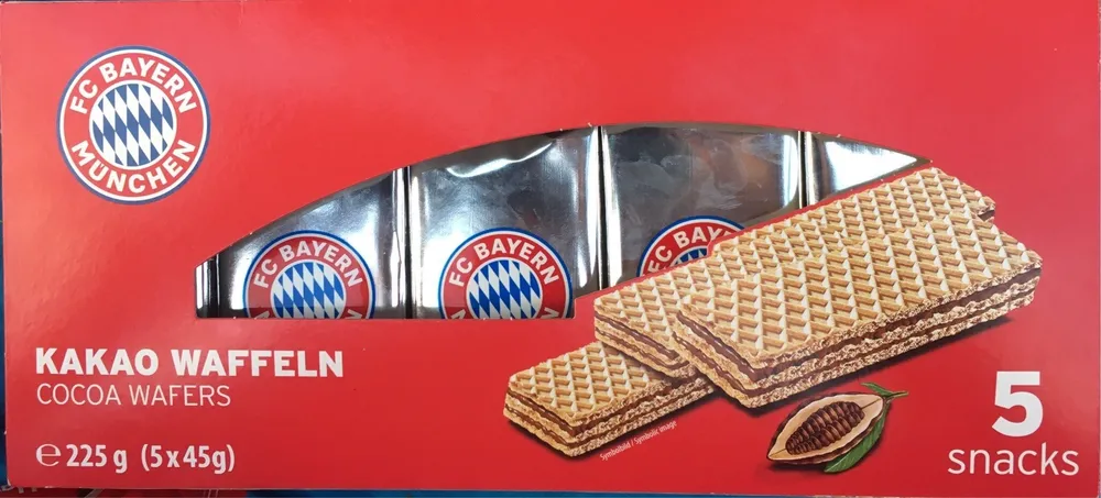Kakao waffeln FC Bayern