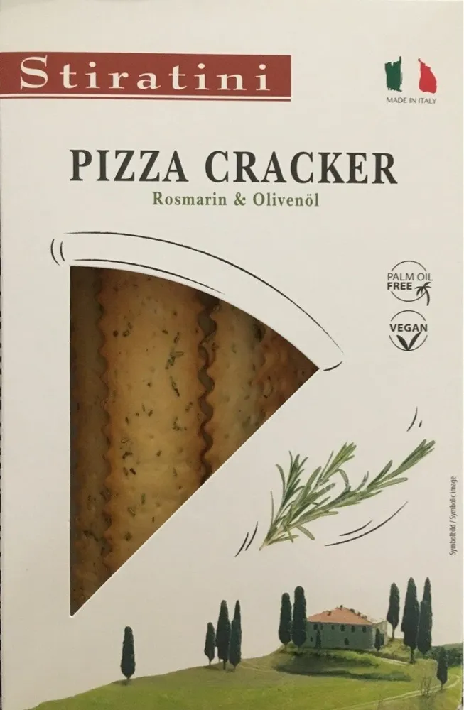 Pizza Cracker - Rosmarin & Olivenöl