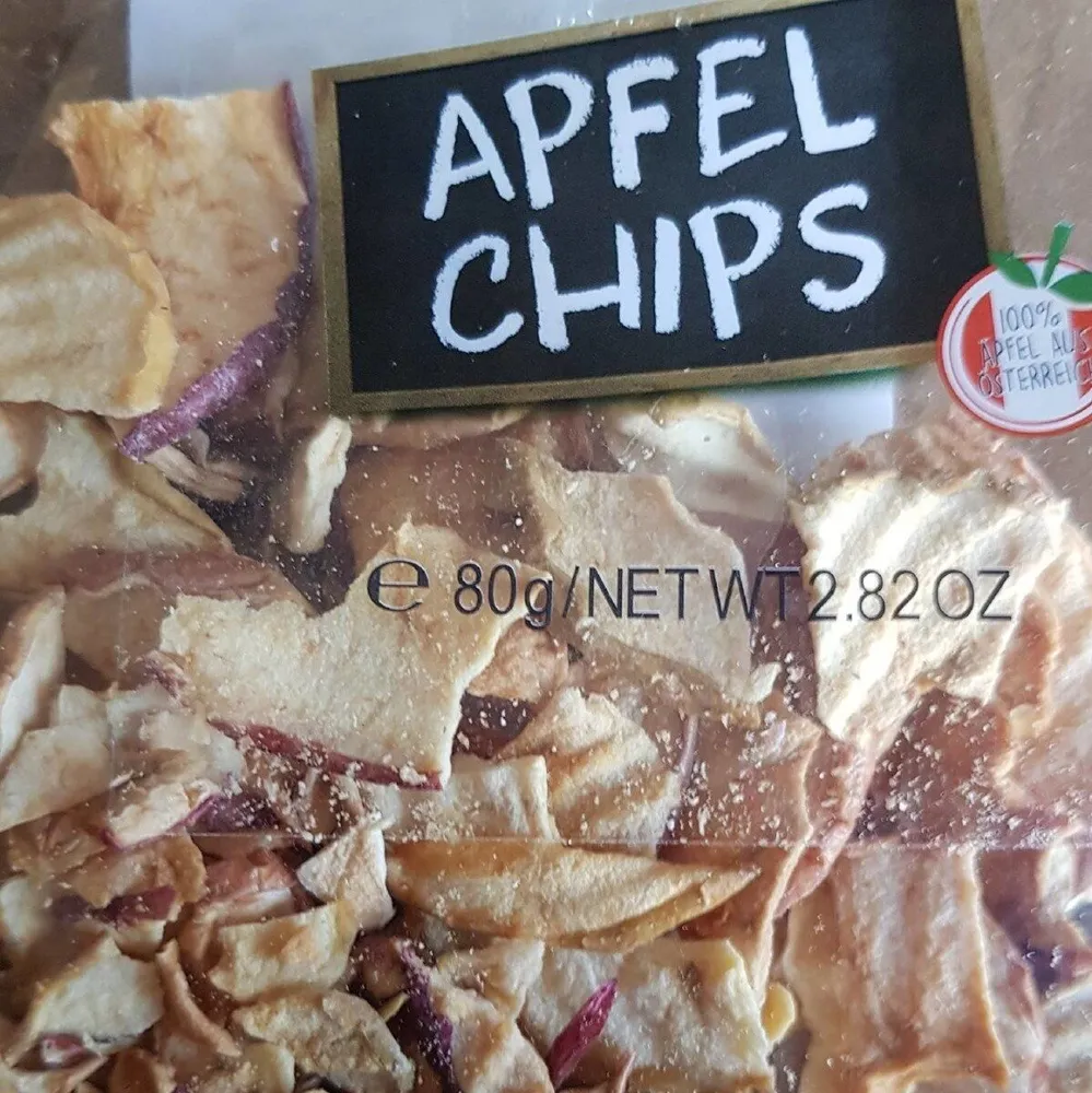 Apfel Chips