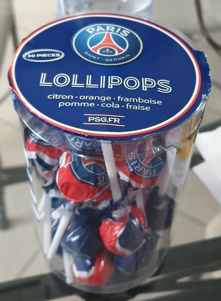 Sucettes paris saint germain