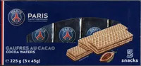Paris Saint-Germain - Gaufres Au Cacao - 5 Snacks