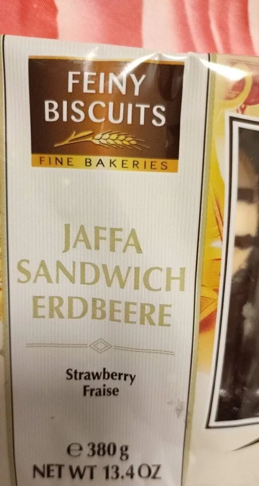 Jaffa sandwich erdbeere