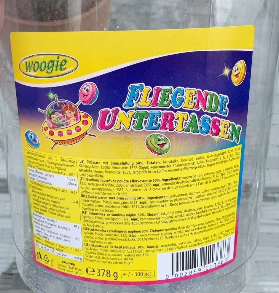 Bonbons soucoupes
