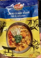 Gelbe curry paste