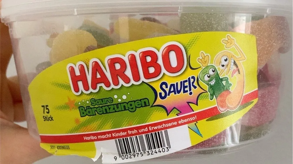 Langues d’ours acidulées