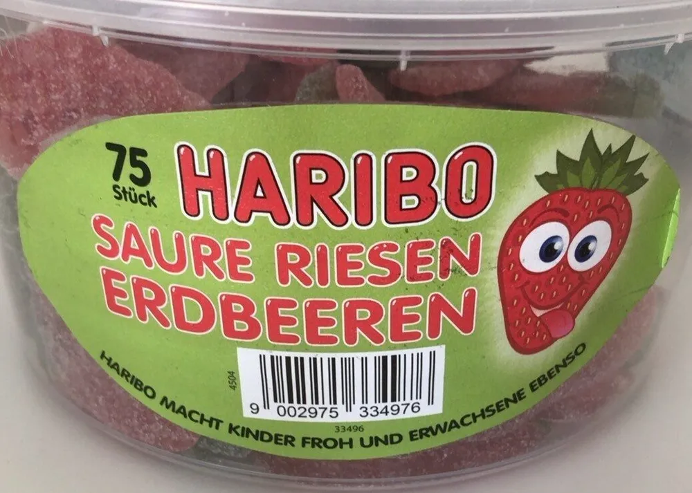 Saure Riesen Erdbeeren