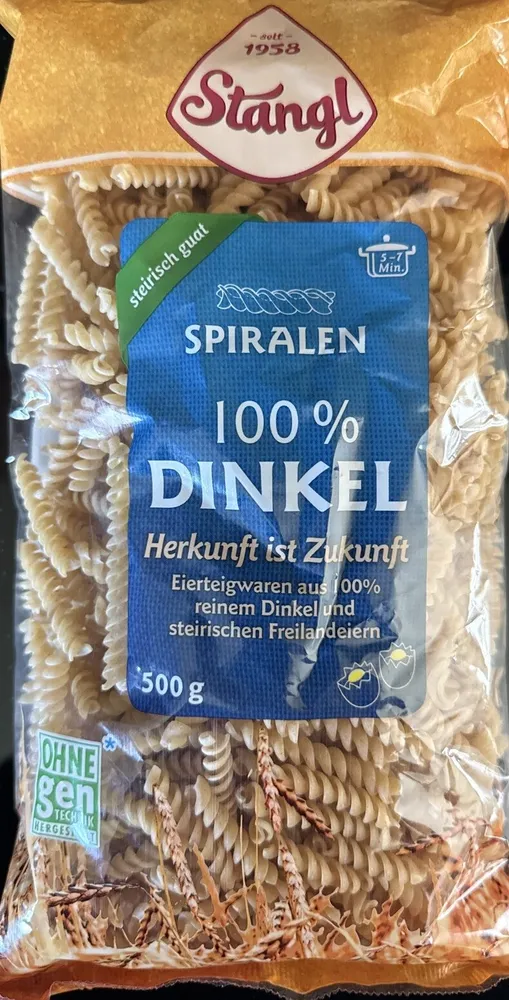 Dinkel Spiralen