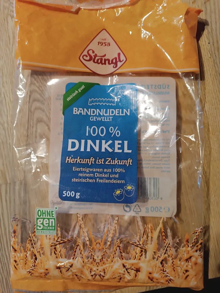 Bandnudeln Dinkel