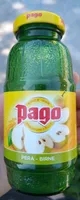Pago Birne, Einweg, Glasflasche - 0.2L