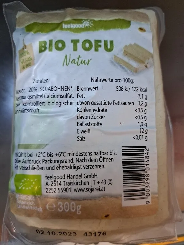Bio Tofu Natur
