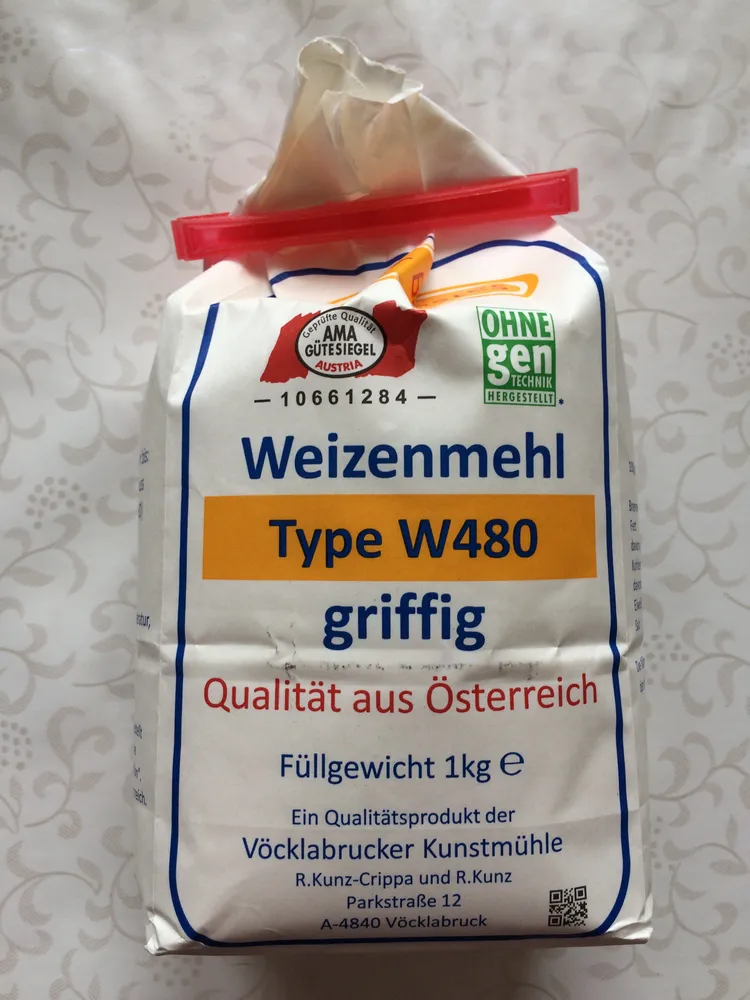 Weizenmehl griffig Type W480