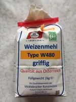 Weizenmehl griffig Type W480
