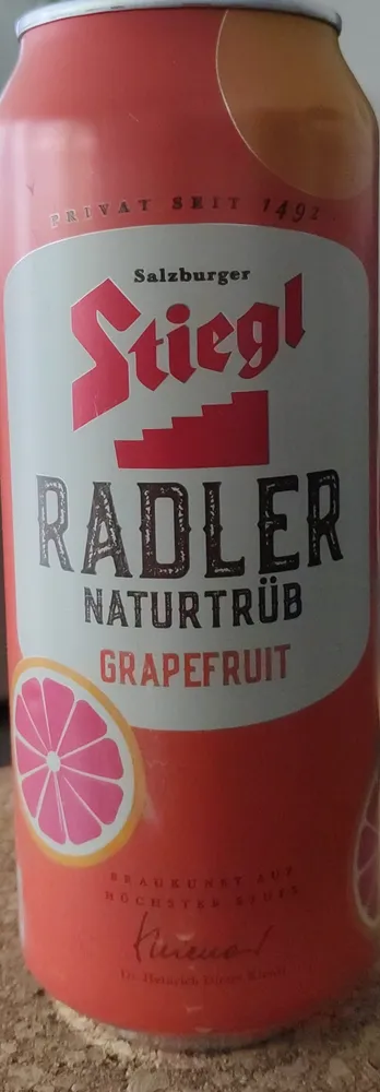 Radler Naturtrüb Grapefruit