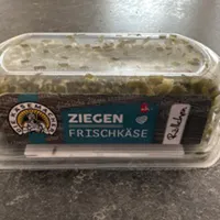 Ziegenkäserolle Schnittlauch