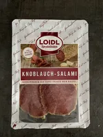 Knoblauch Salami