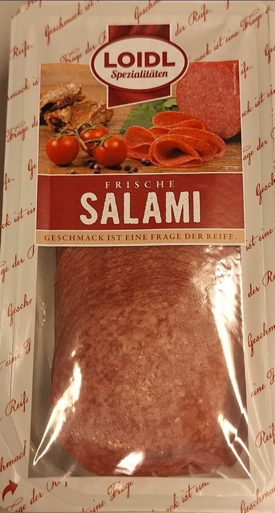 Frische salami