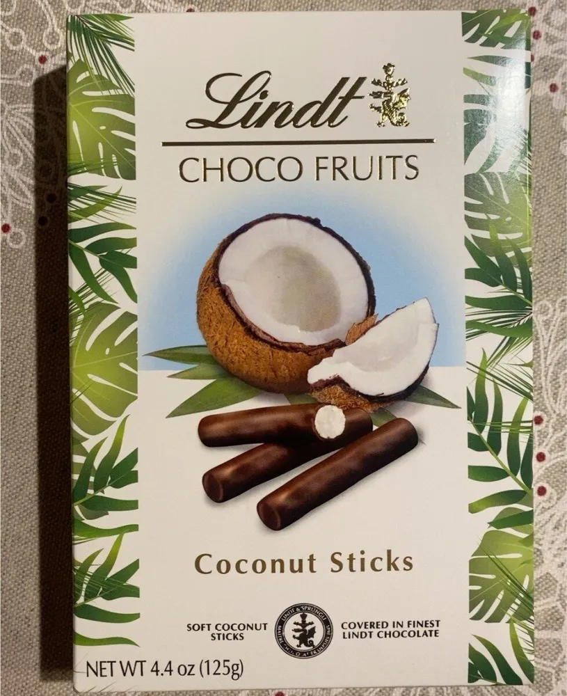 Choco fruits coconut sticks